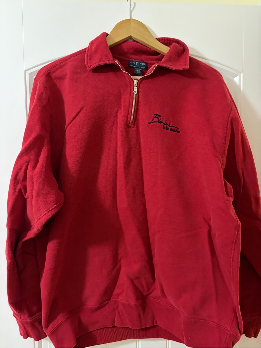 Vintage Bimini in the Beaches 1/4 Zip Sweatshirt